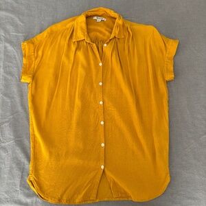 Madewell Central Drapey Shirt Size XS